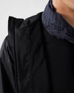 Imperméable long doublé polaire Noir Oban Polar