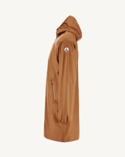 Imperméable long paquetable Caramel Stockholm