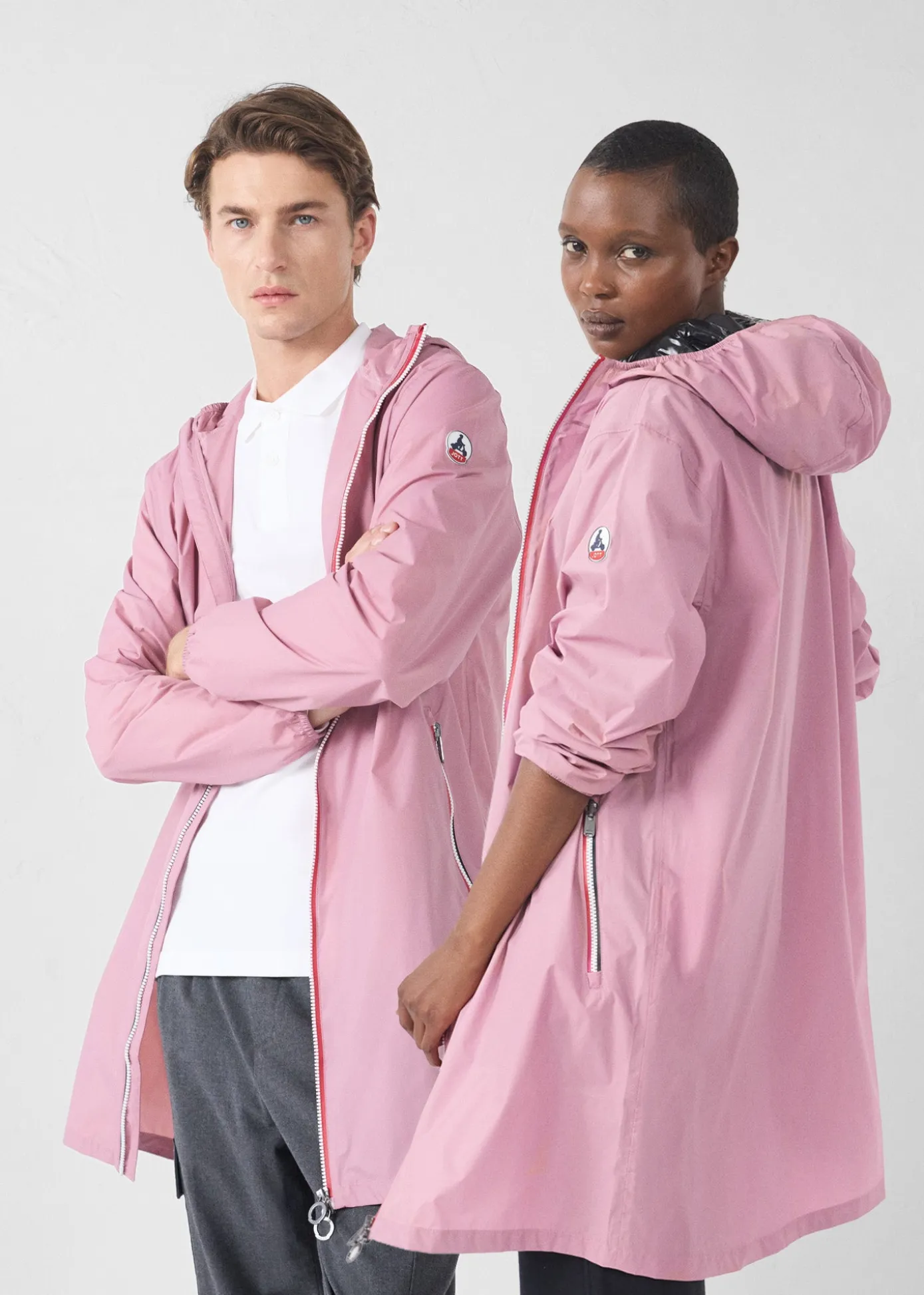 Imperméable long Rose antique Skye