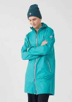 Imperméable long Vert persan Skye