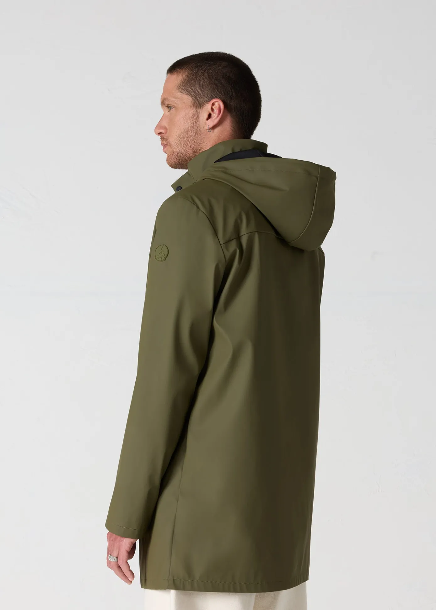 Imperméable mi-long Army Denis