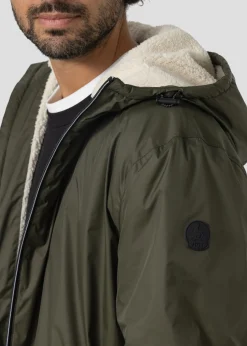 Imperméable Mixte doublé Army foncé Glen sherpa