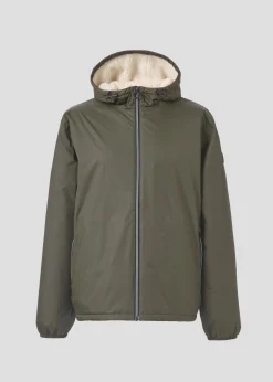 Imperméable Mixte doublé Army foncé Glaic sherpa