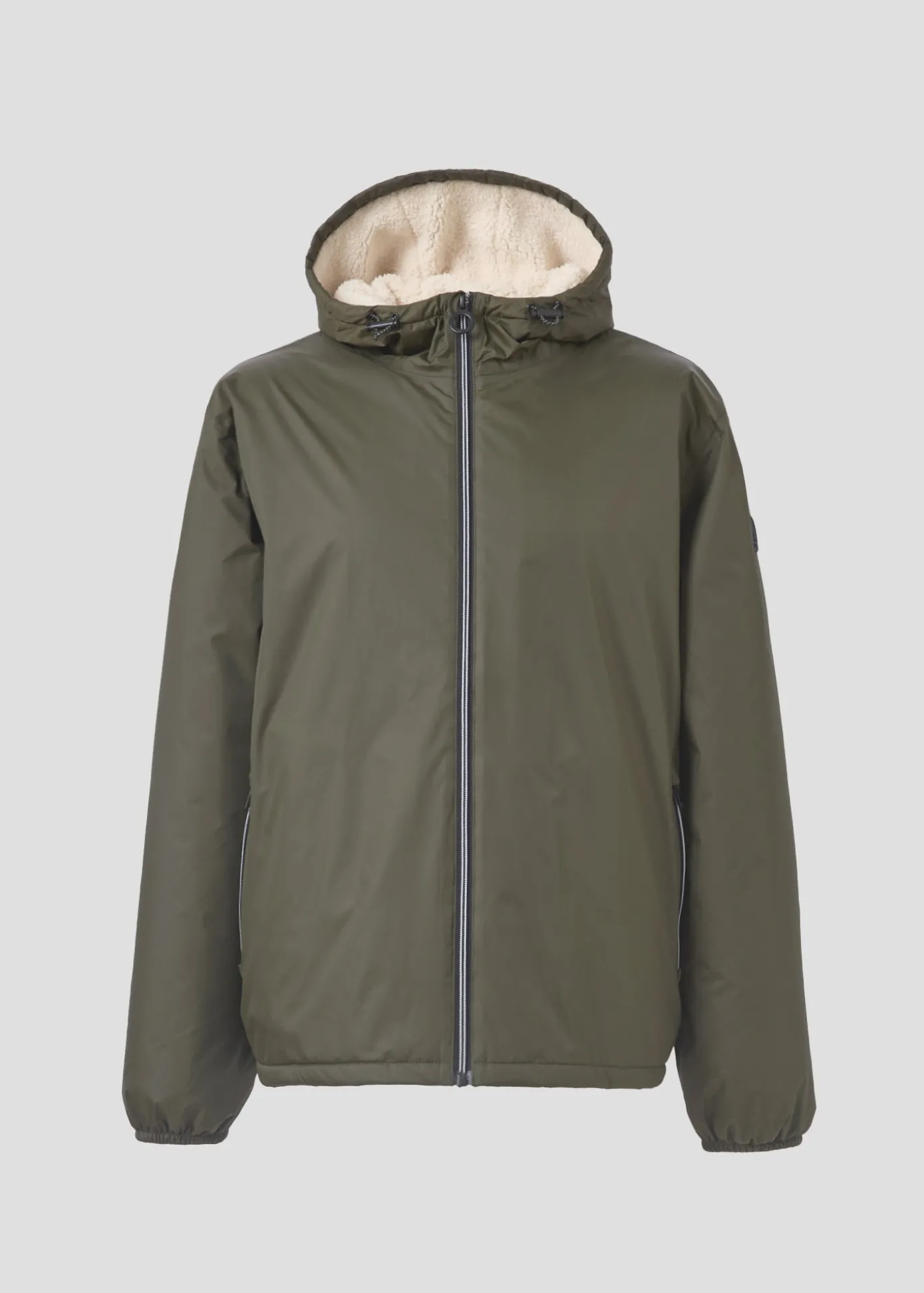 Imperméable Mixte doublé Army foncé Glaic sherpa