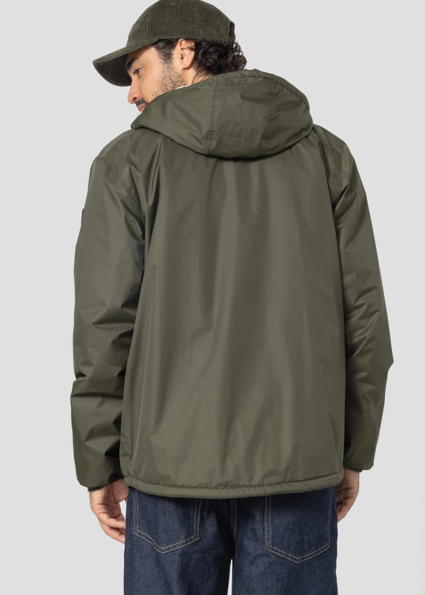 Imperméable Mixte doublé Army foncé Glaic sherpa