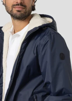 Imperméable Mixte doublé Bleu nuit Glaic sherpa