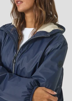Imperméable Mixte doublé Bleu nuit Glaic sherpa