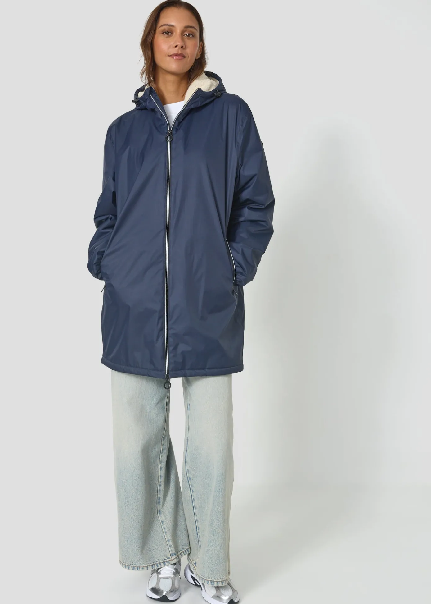 Imperméable Mixte doublé Bleu nuit Glen sherpa