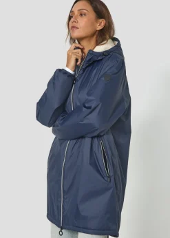Imperméable Mixte doublé Bleu nuit Glen sherpa