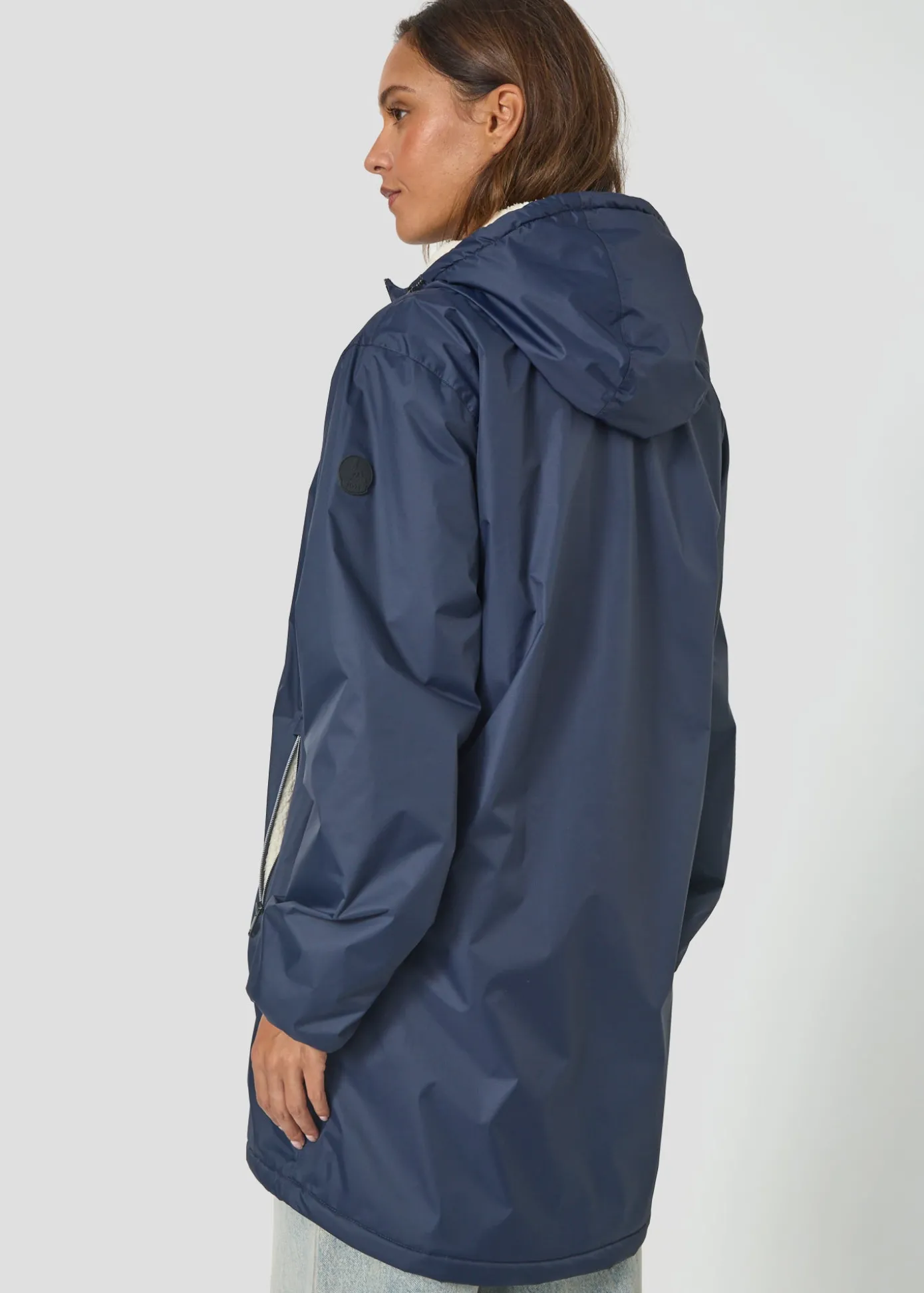 Imperméable Mixte doublé Bleu nuit Glen sherpa