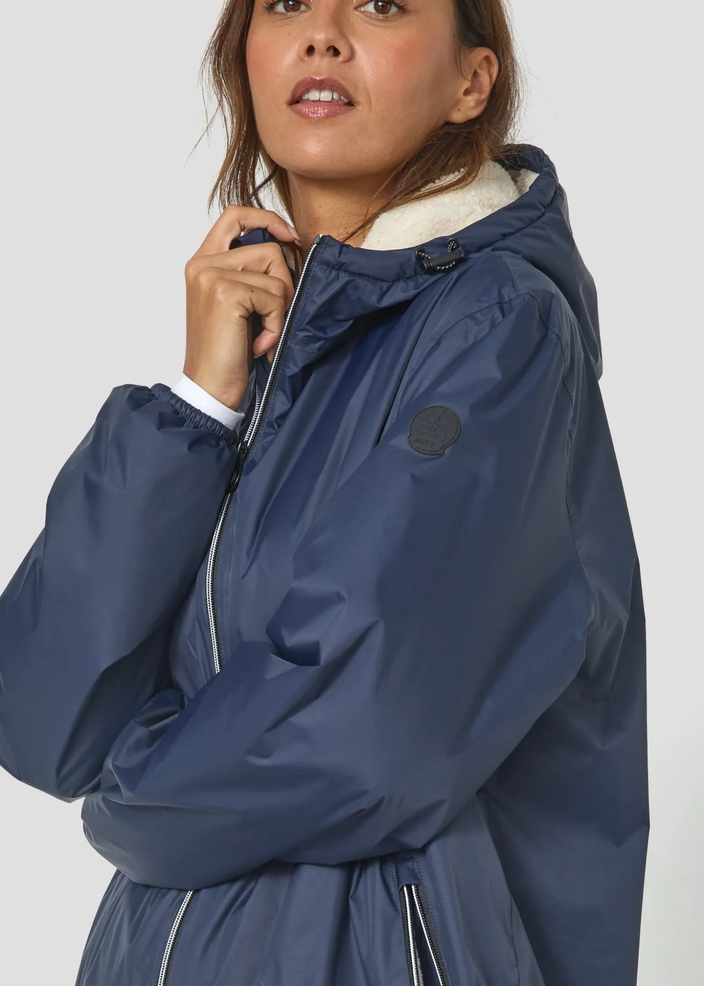 Imperméable Mixte doublé Bleu nuit Glen sherpa