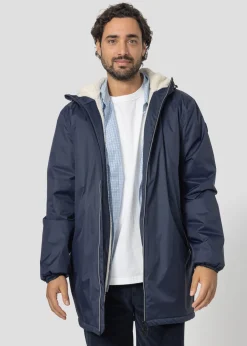 Imperméable Mixte doublé Bleu nuit Glen sherpa