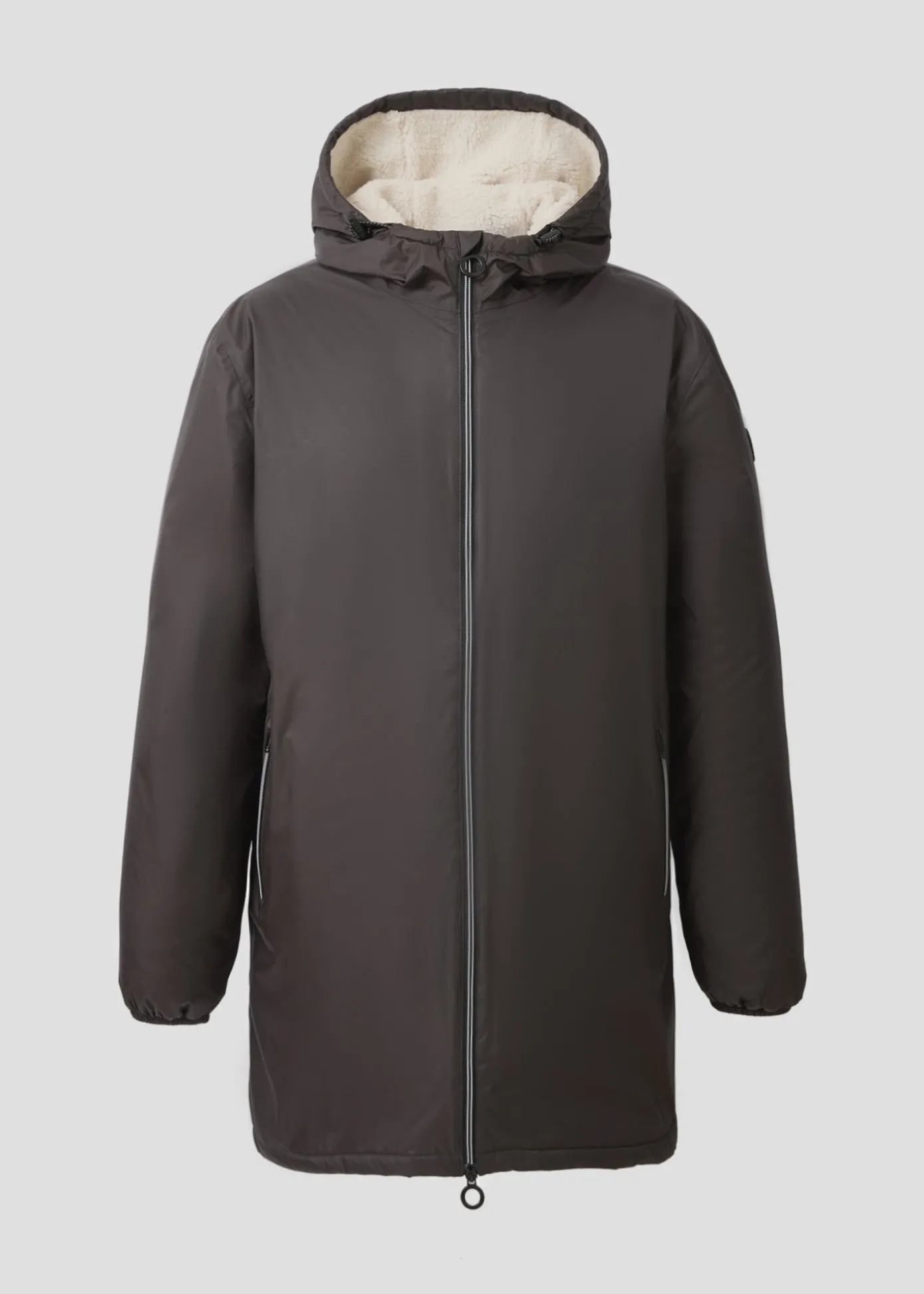 Imperméable Mixte doublé Café noir Glen sherpa