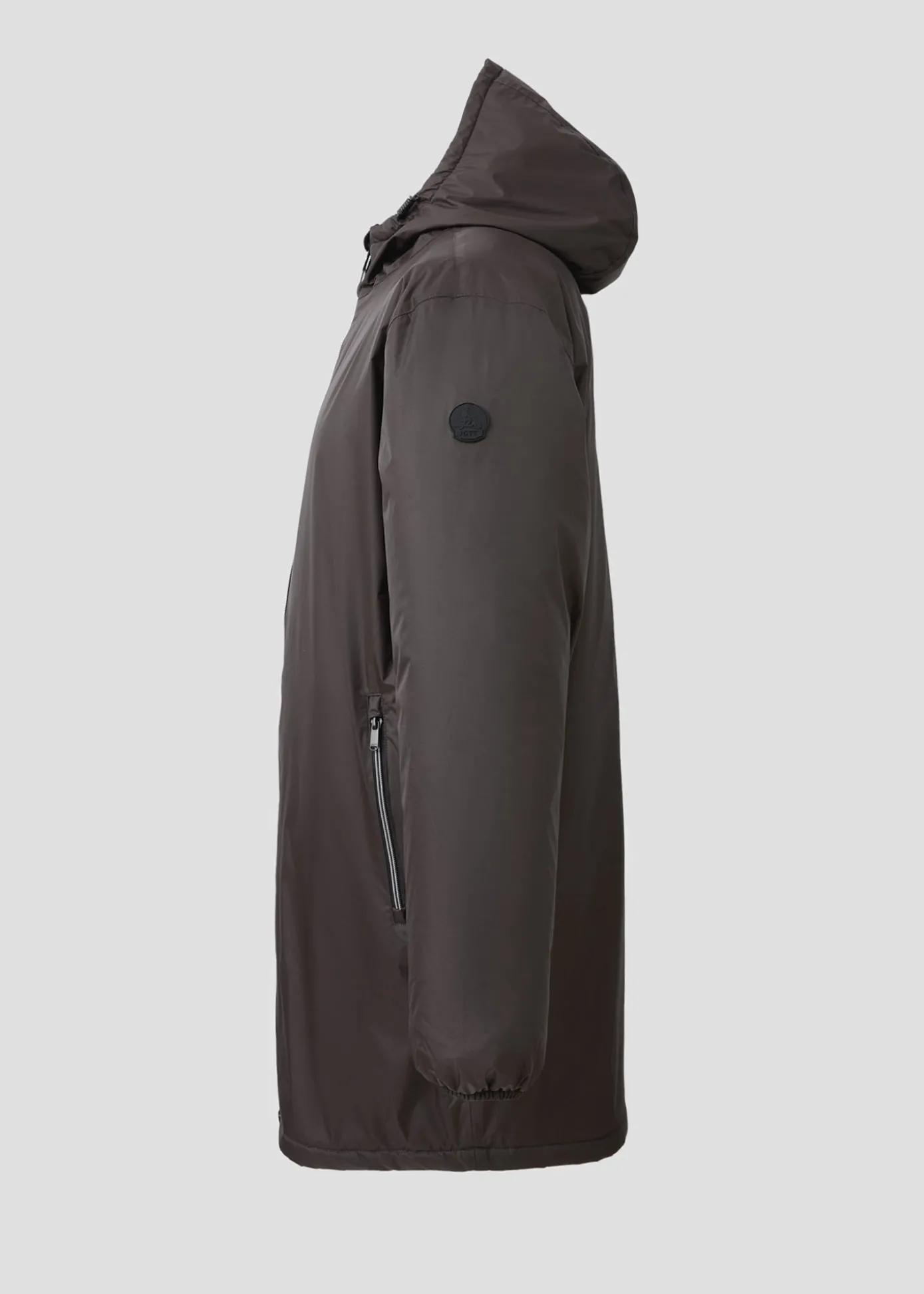 Imperméable Mixte doublé Café noir Glen sherpa