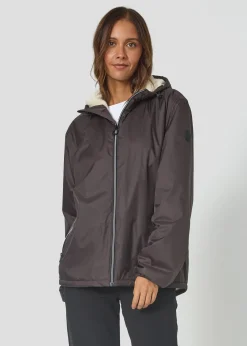 Imperméable Mixte doublé Café noir Glaic sherpa