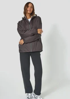 Imperméable Mixte doublé Café noir Glaic sherpa
