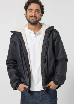 Imperméable Mixte doublé Noir Glaic sherpa