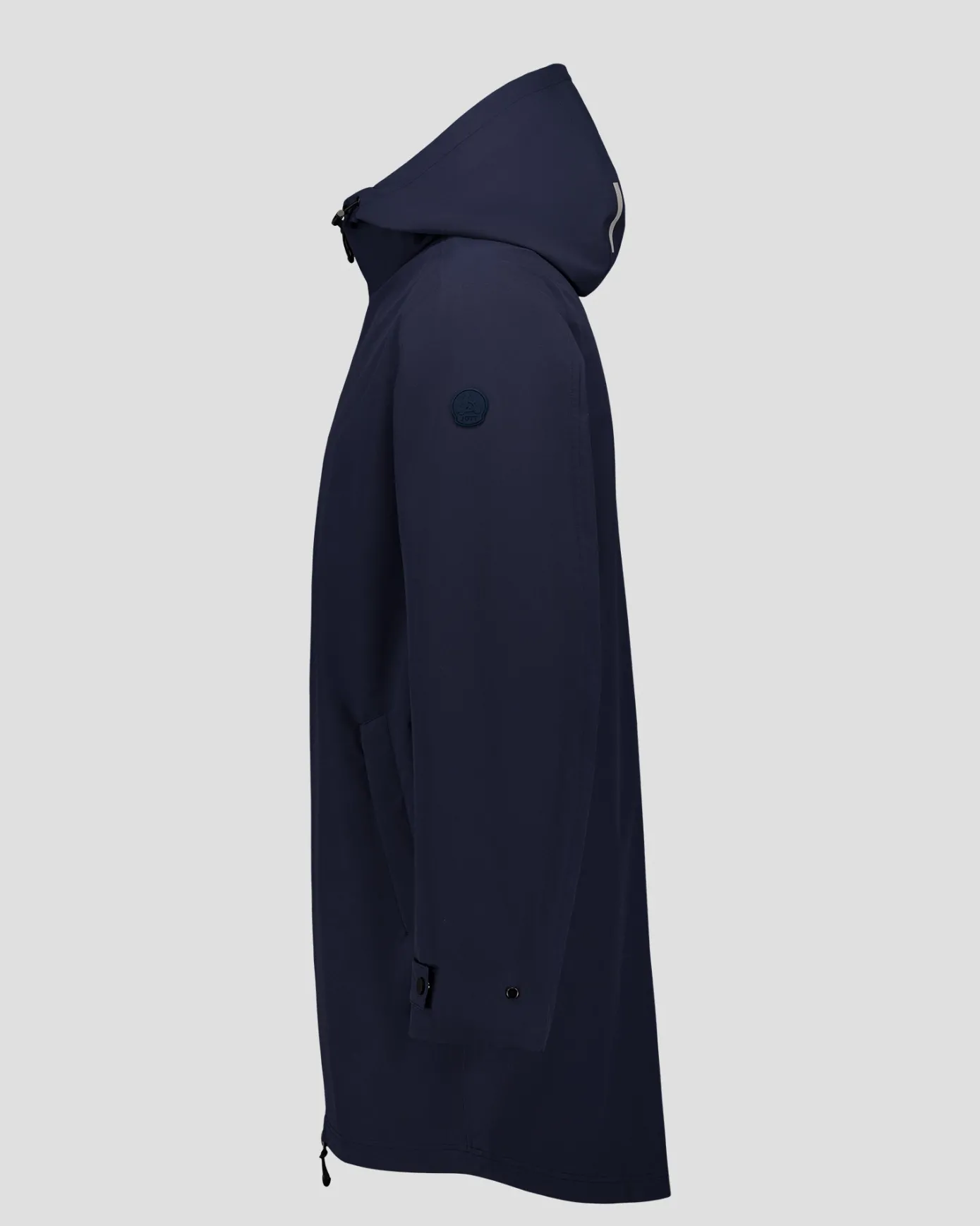 Imperméable mixte mi-long Marine Zerti
