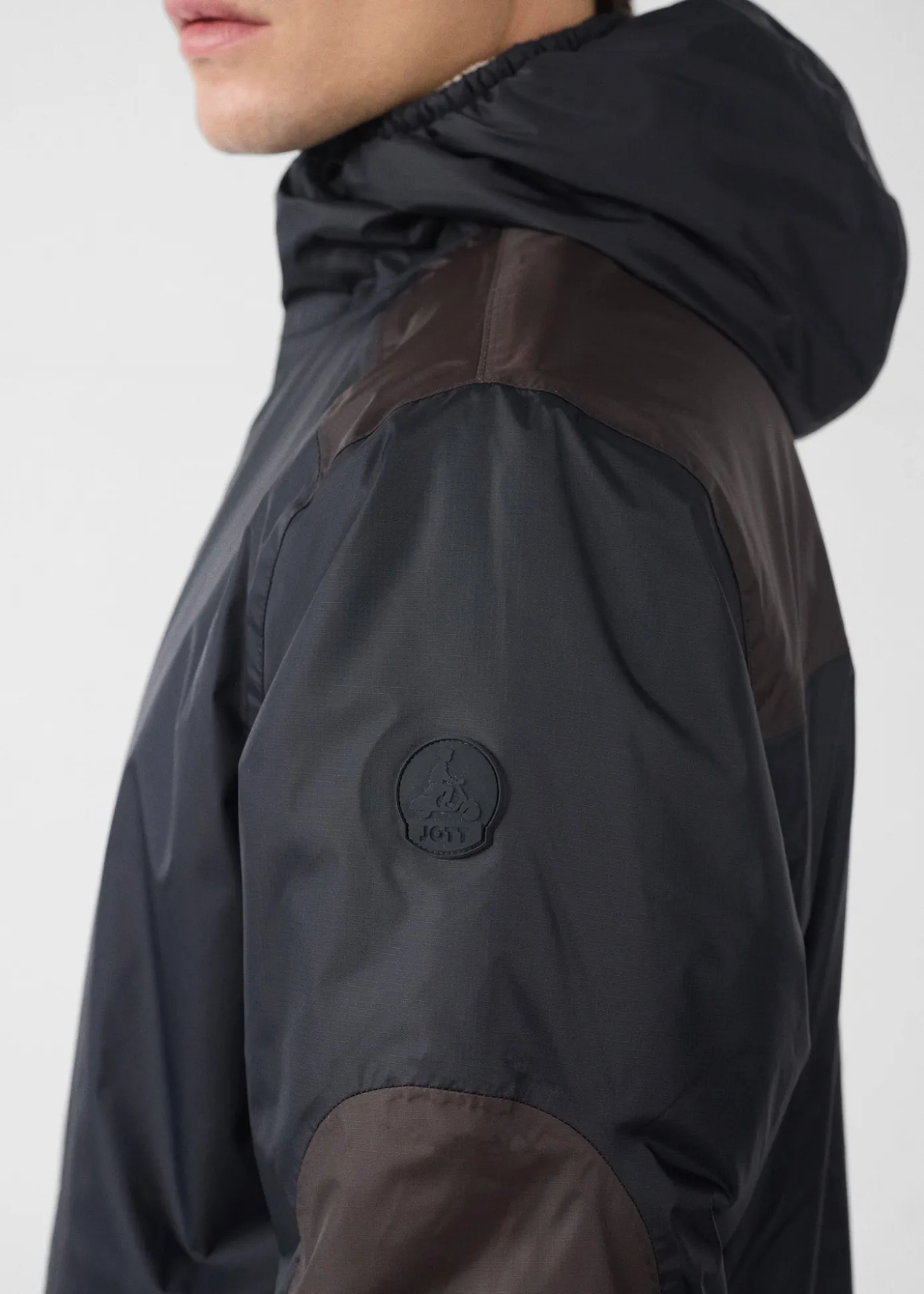Imperméable sherpa Noir Dippen sherpa