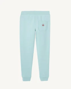Jogging en coton biologique Iceberg bleu Santiago