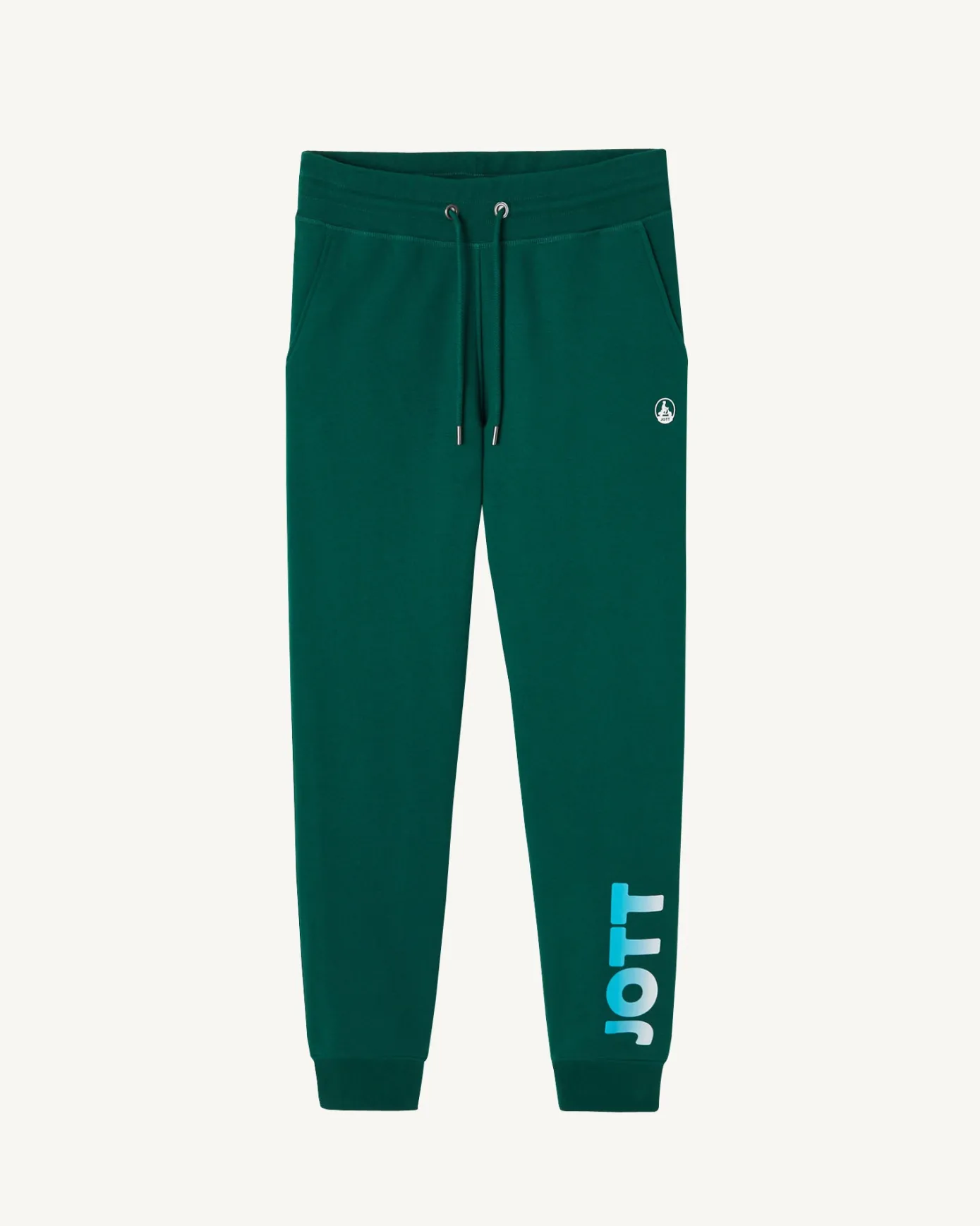Jogging en coton biologique imprimé Vert foncé Santiago