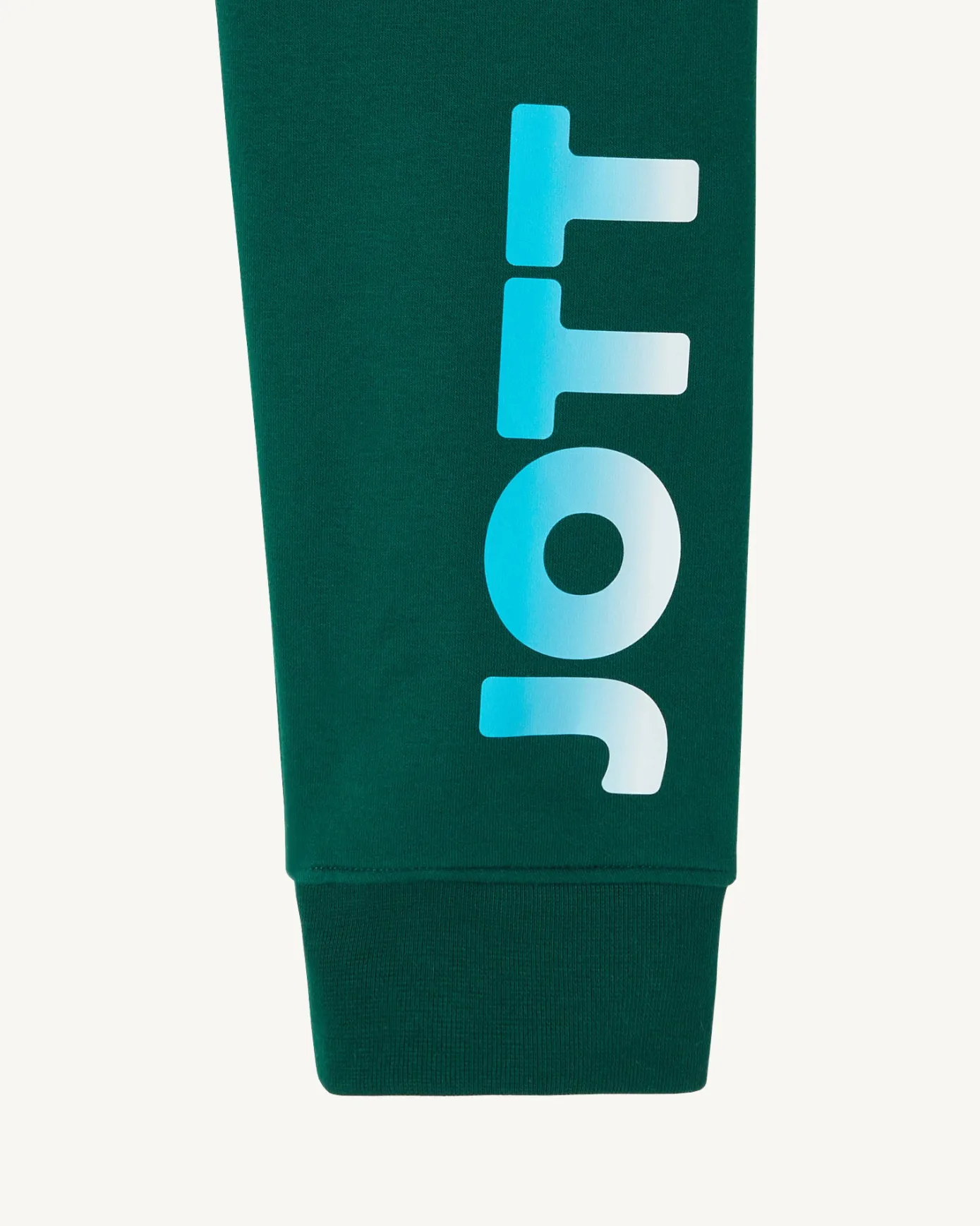 Jogging en coton biologique imprimé Vert foncé Santiago
