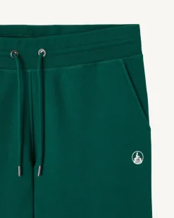 Jogging en coton biologique imprimé Vert foncé Santiago