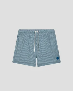 Maillot de bain Bleu jeans rayé Ian stripe