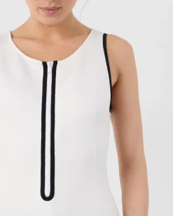 Maillot de bain combinaison une pièce Blanc Kim
