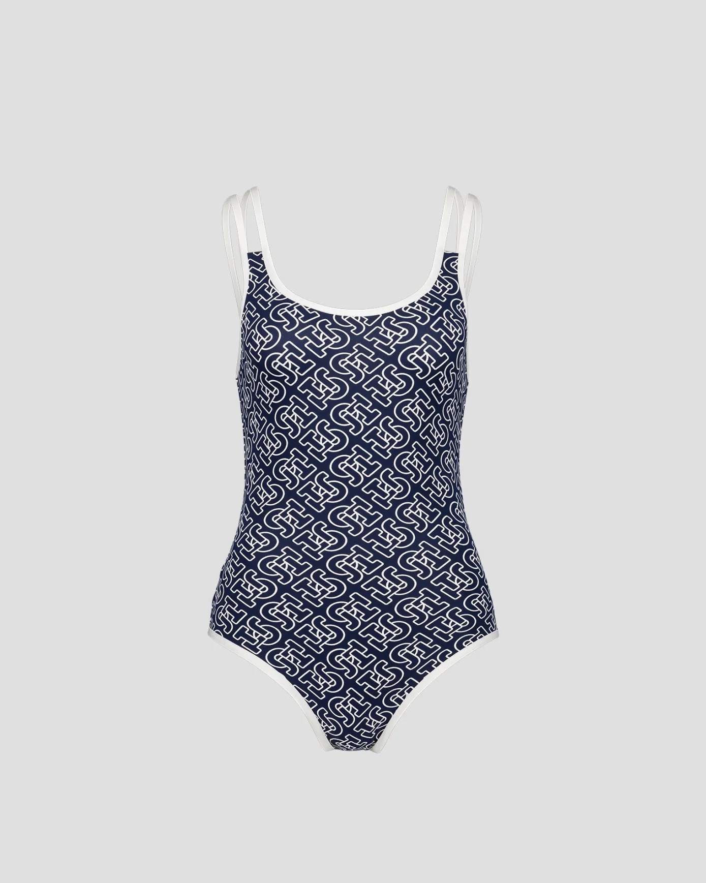 Maillot de bain femme Mono marine Mary monogram