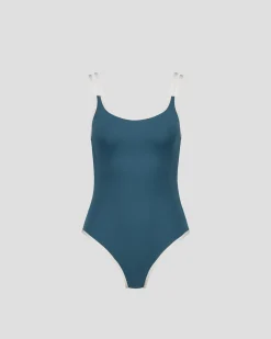 Maillot de bain femme une pièce Encre de mer Mary