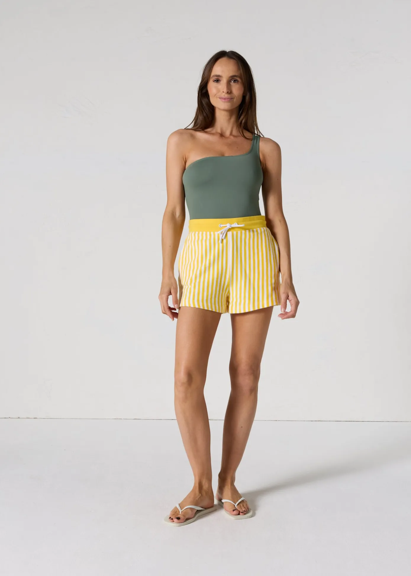 Maillot de bain femme une pièce Vert sauge Katy