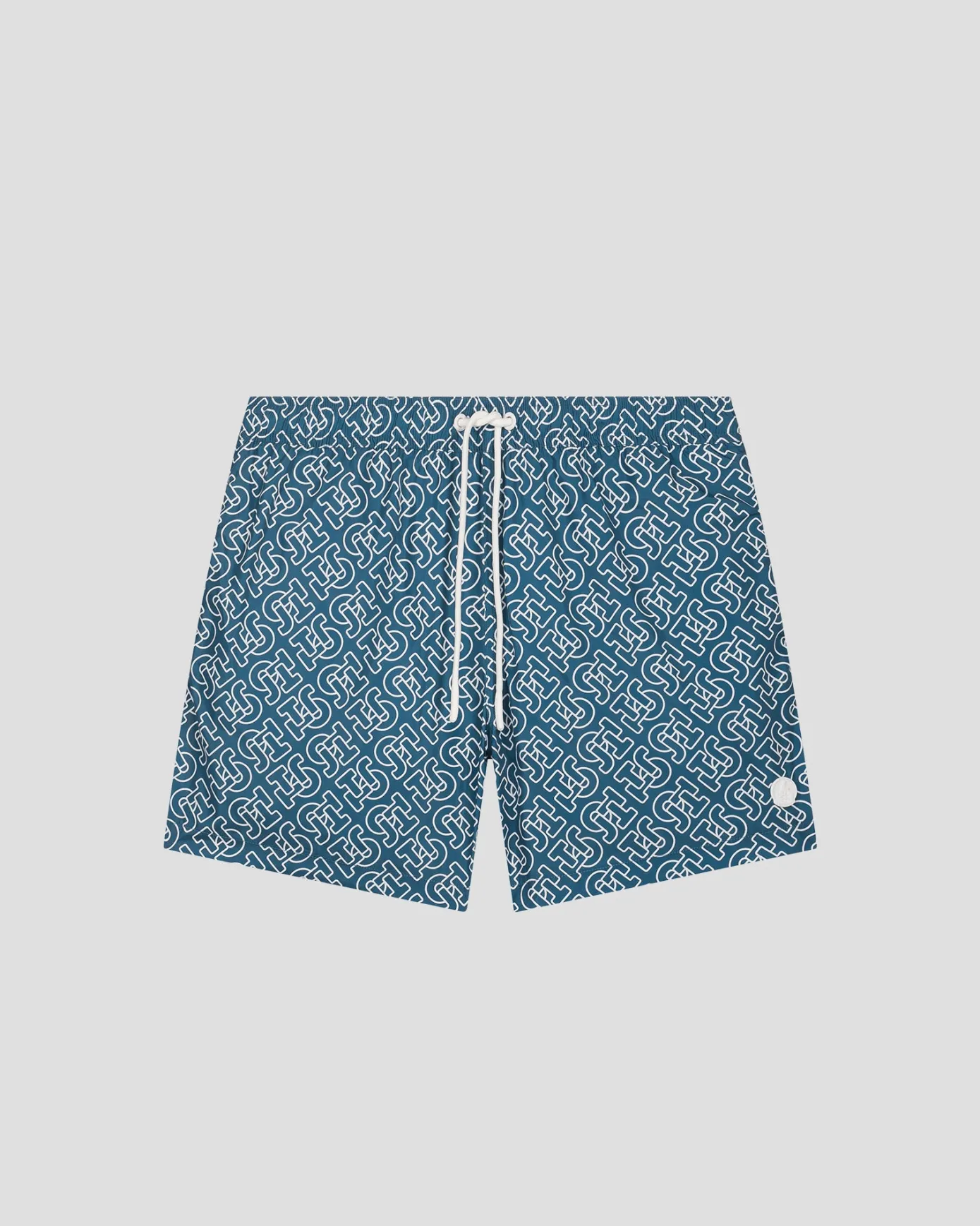 Maillot de bain Mono bleu jeans Ian monogram