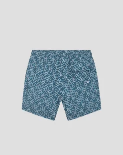 Maillot de bain Mono bleu jeans Ian monogram
