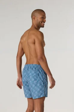 Maillot de bain Mono bleu jeans Ian monogram