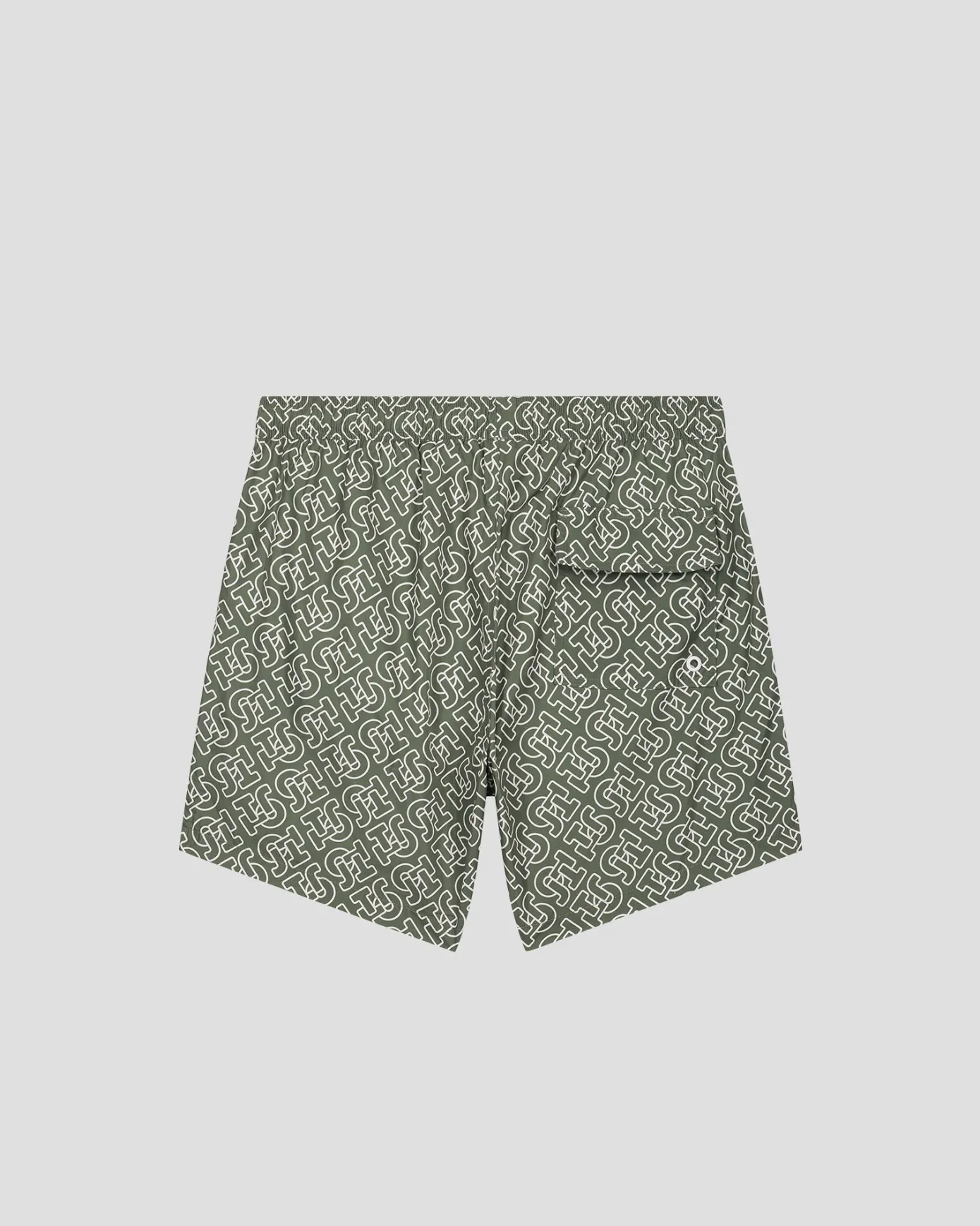 Maillot de bain Mono vert sauge Ian monogram