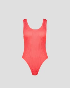 Maillot de bain Taille Unique Rouge feu Dalia