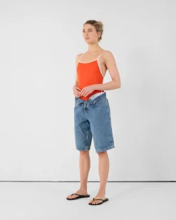 Maillot de bain une pièce Rouge feu Melina