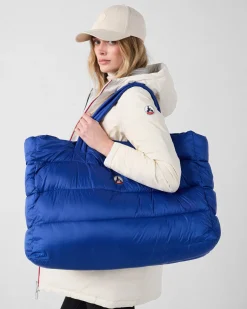 Maxi totebag Bleu cobalt Leina