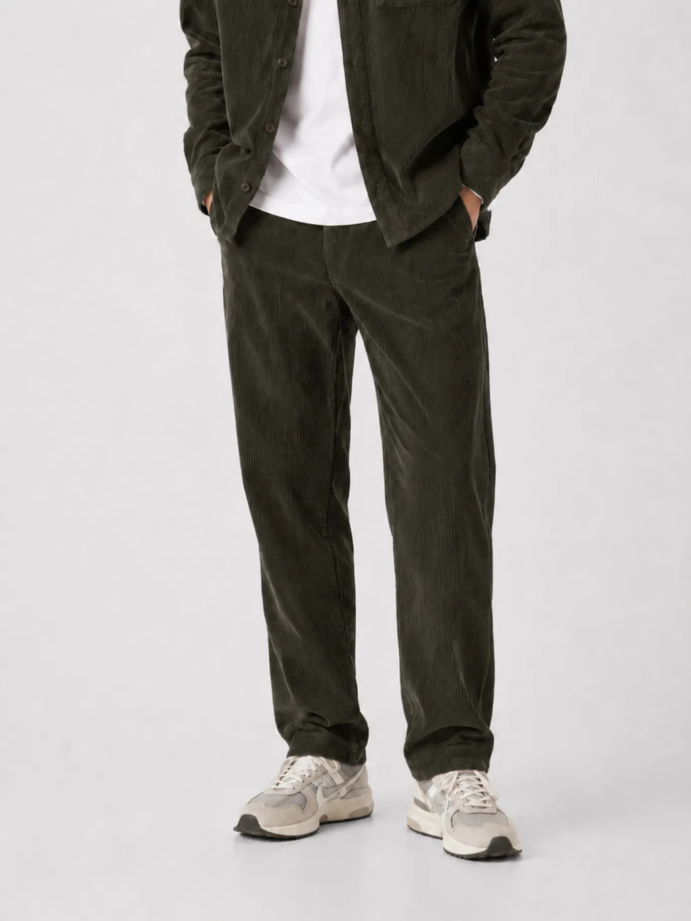 Pantalon chino Army foncé Mayeul