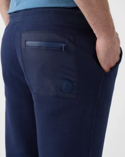 Pantalon de sport en coton Marine Achille