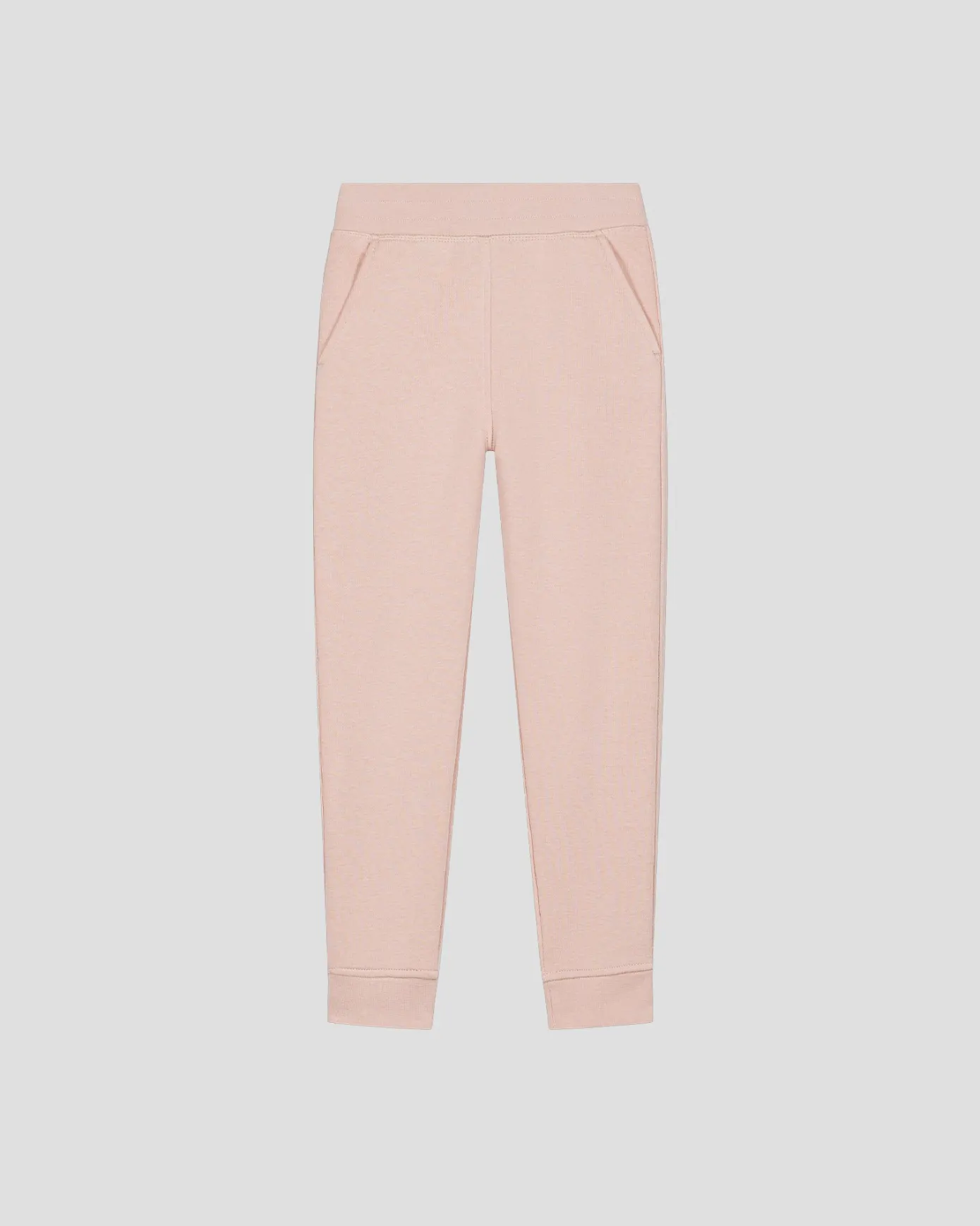 Pantalon de sport enfant en coton Pêche clair Matchu 2.0