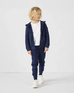 Pantalon de sport enfant en coton Marine Matchu 2.0