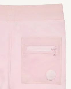 Pantalon de sport enfant en coton Rose pétale Matchu