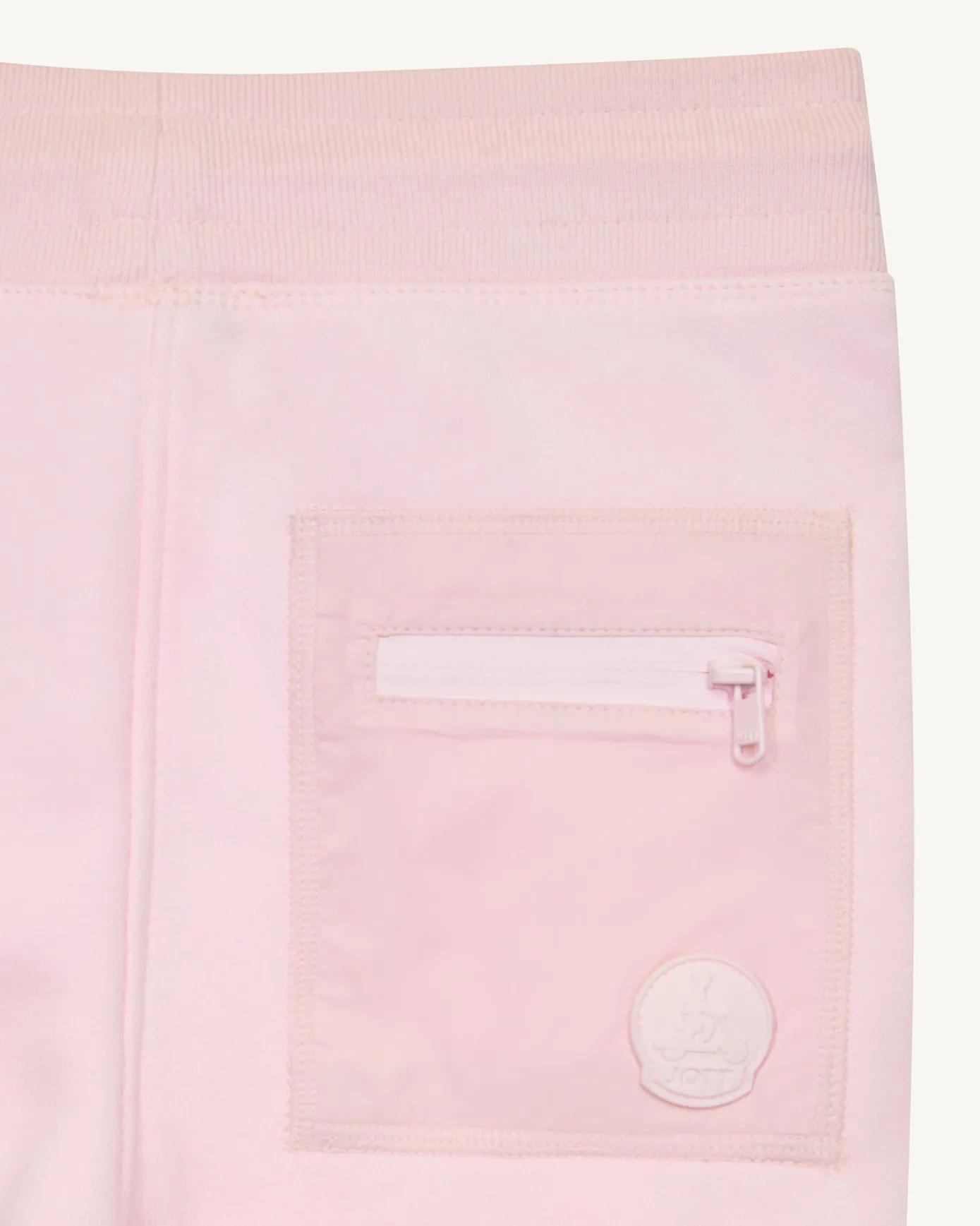 Pantalon de sport enfant en coton Rose pétale Matchu