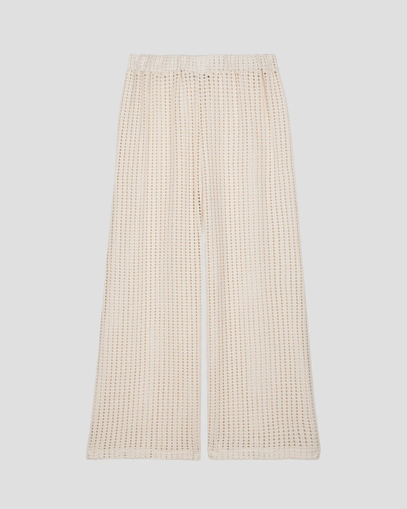 Pantalon en maille de coton Naturel Virginia
