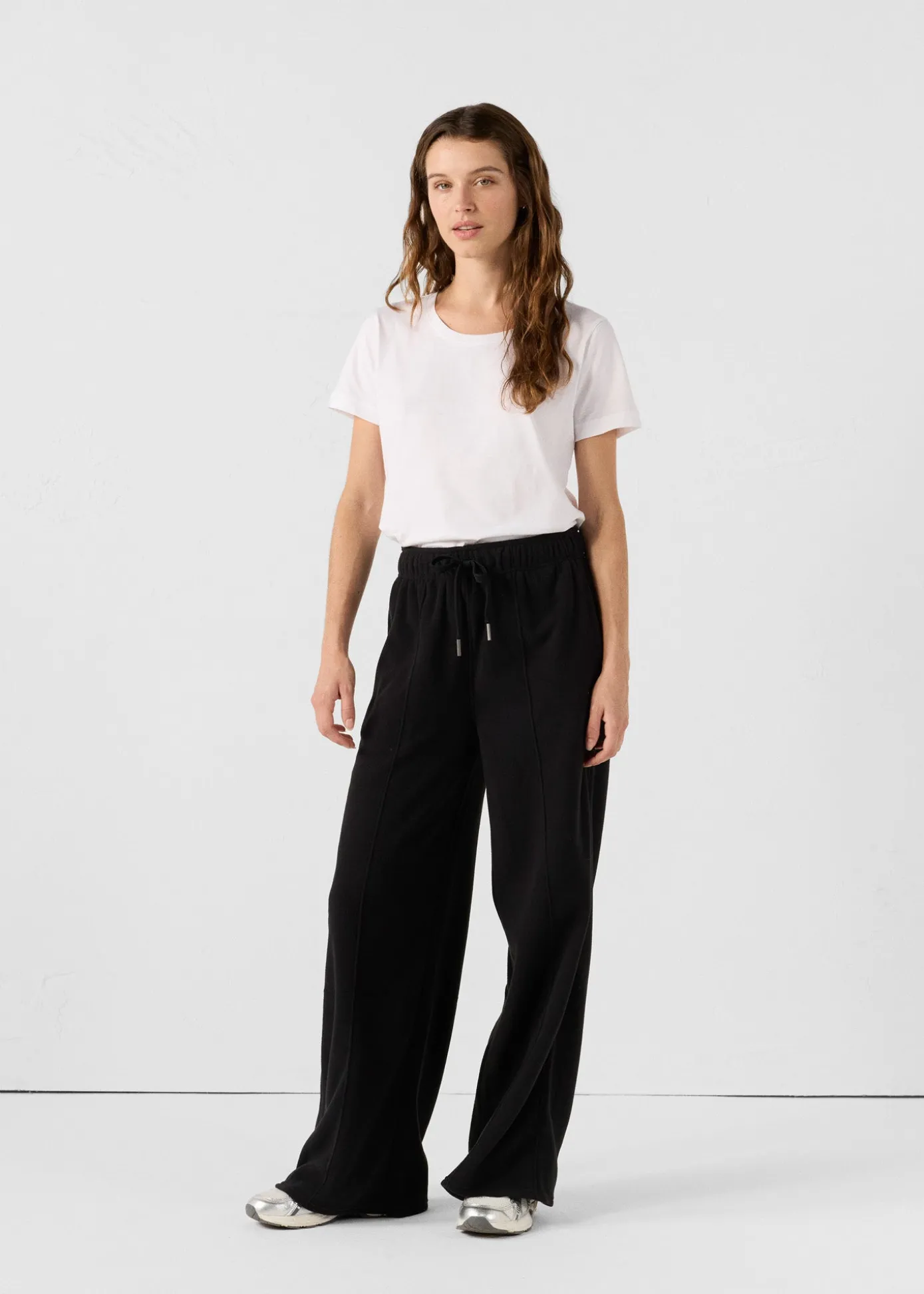 Pantalon polaire Noir Silvia