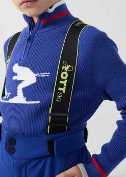 Pantalon ski Grand froid Bleu cobalt Prebois