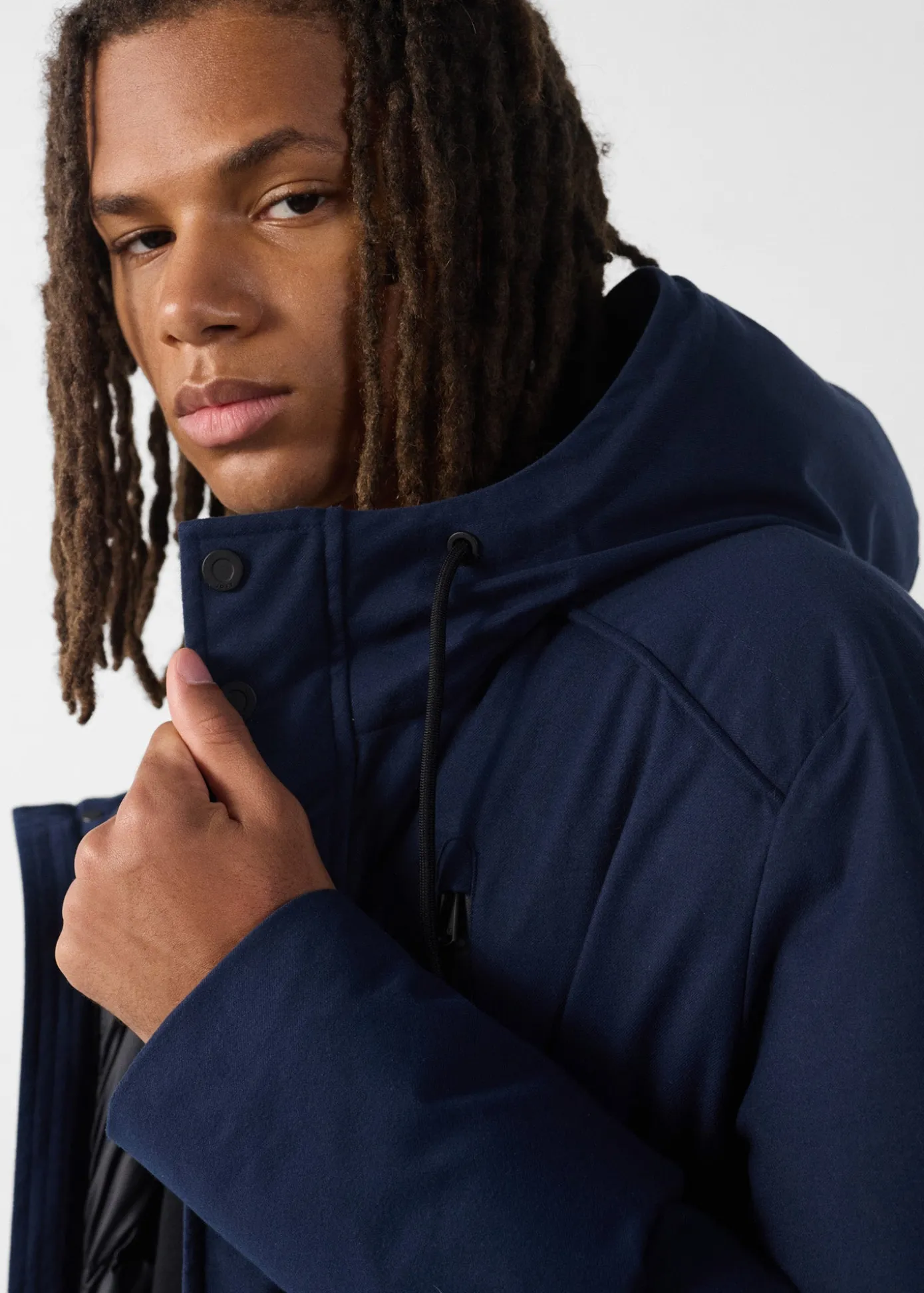 Parka en laine Grand froid Marine Ontario