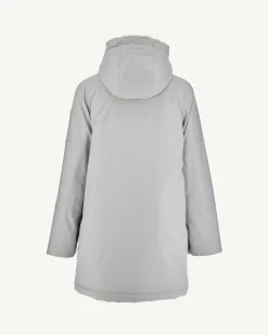 Parka Grand Froid à capuche Gris acier Taiga
